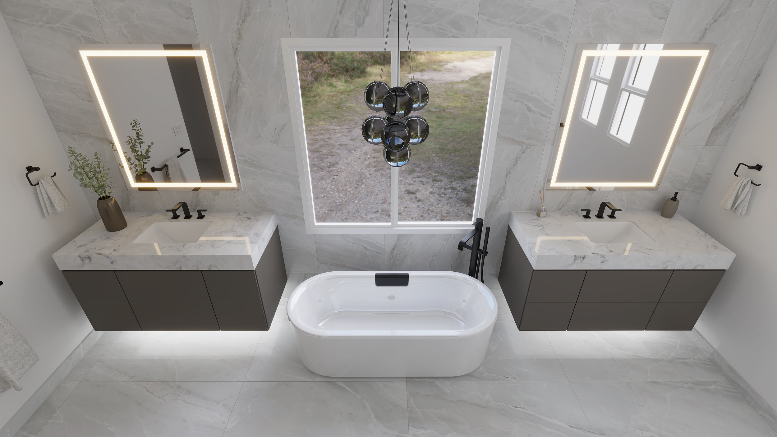 Modern bathroom